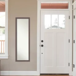 16" X 50" Urban Framed On The Door Mirror Pewter - Amanti Art 16 16" X 50" Urban Framed On The Door Mirror Pewter - Amanti Art -Home Decor Store GUEST fccc7fe2 68c0 44af 92dc 5b597a9f1071