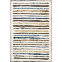NuLOOM Jenae Multi Striped Machine Washable Area Rug -Home Decor Store GUEST fe301c18 7ea7 475f 8140 ee54fccf29c9
