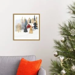 16" X 16" Christmas Chalet I Tree By Victoria Borges Framed Canvas Wall Art - Amanti Art 10 16" X 16" Christmas Chalet I Tree By Victoria Borges Framed Canvas Wall Art - Amanti Art -Home Decor Store GUEST ff2070f6 1f41 46fa baa6 5b8fb8dc16c5